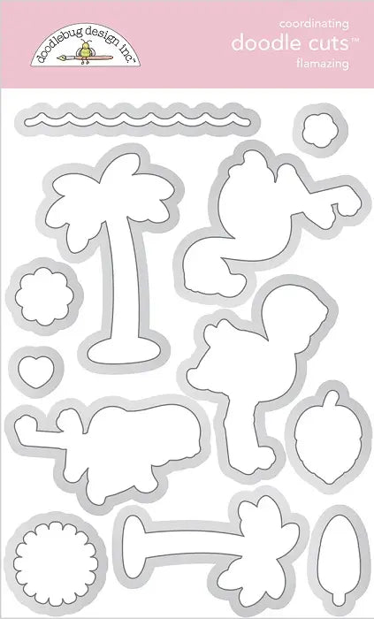 Flamazing Doodle Cuts - Summer Fun - Doodlebug