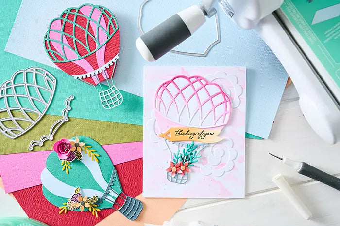 Floating Fancy Thinlits Die Set - Catherine Pooler - Sizzix