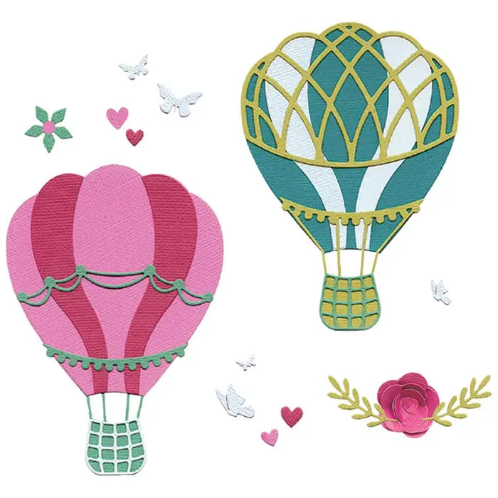 Floating Fancy Thinlits Die Set - Catherine Pooler - Sizzix