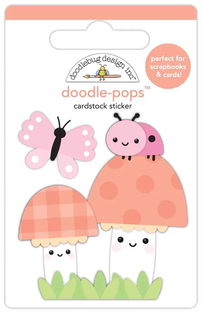 Fun Guys Doodle-Pops - Butterfly Kisses - Doodlebug