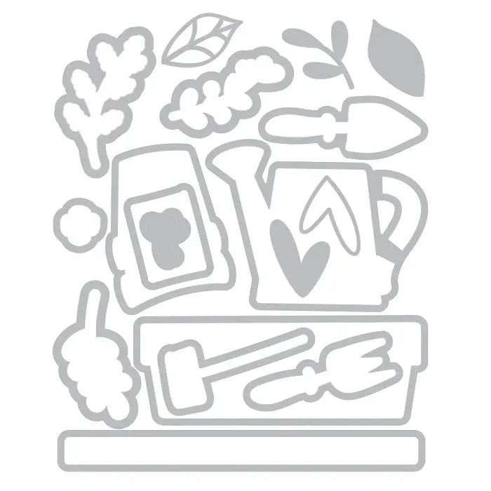 Greenhouse Finds #2 Thinlits Die Set - Catherine Pooler - Sizzix