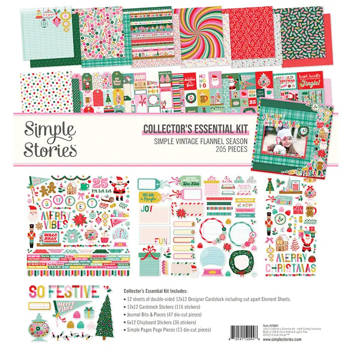 Hard Candy Christmas Collector's Essential Kit - Simple Stories