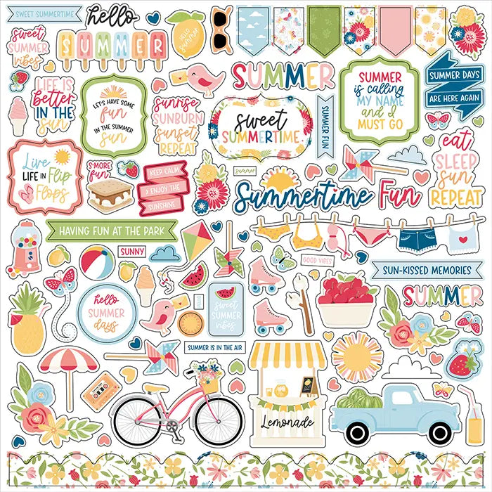 Have A Great Summer Element Sticker - Echo Park
