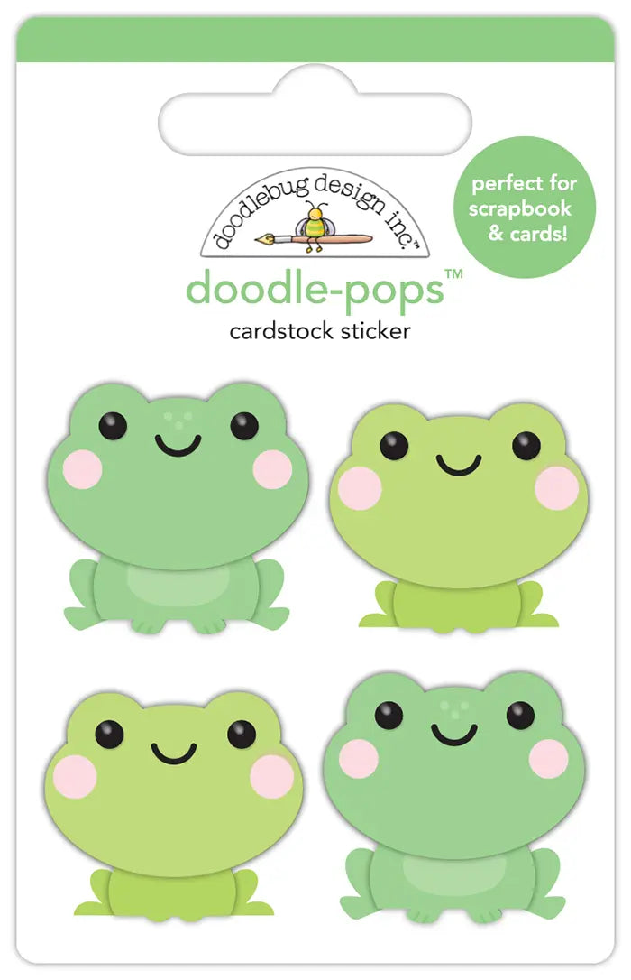 Hoppy To See You Doodle-Pops - Butterfly Kisses - Doodlebug