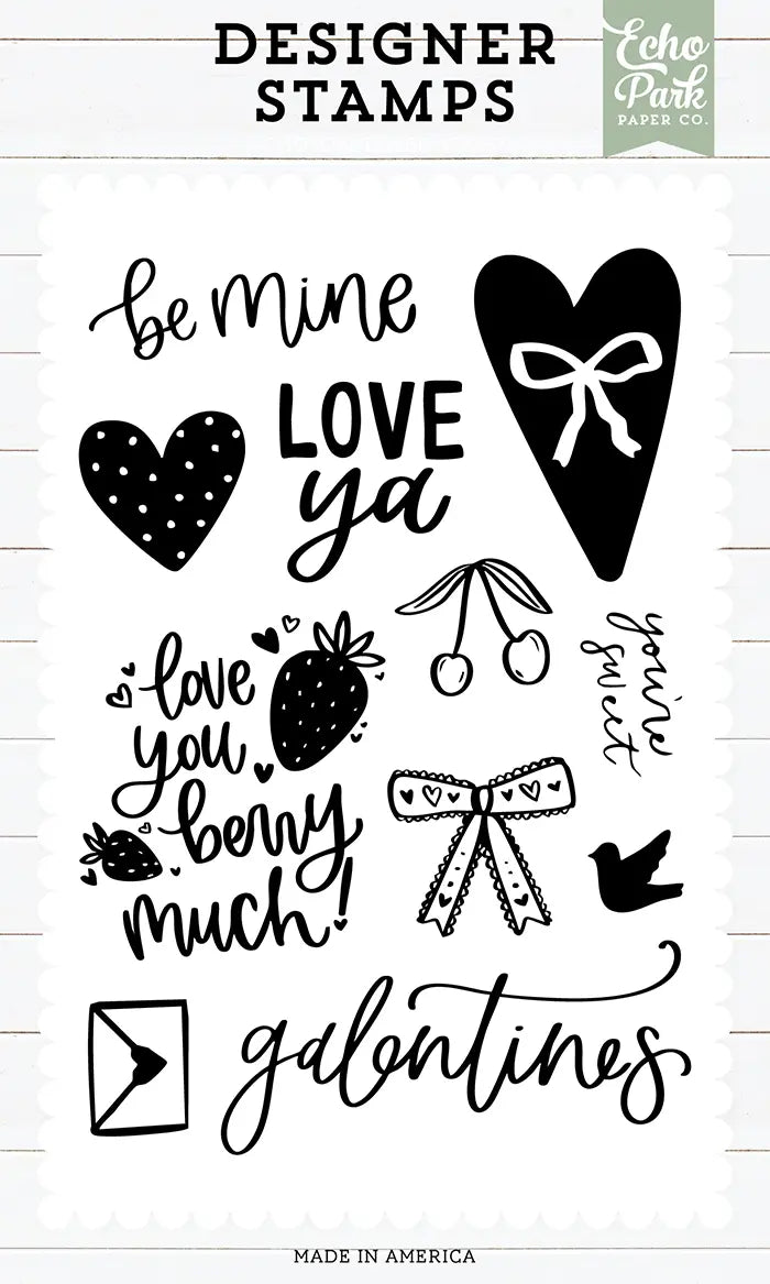 Love You Berry Much Stamp Set - Designer Series - Echo Park