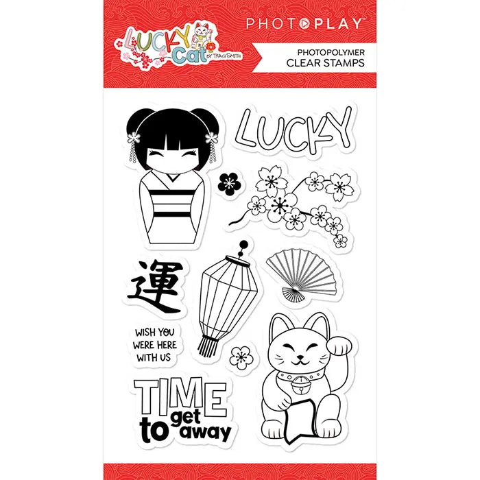 Lucky Cat Stamps - PhotoPlay