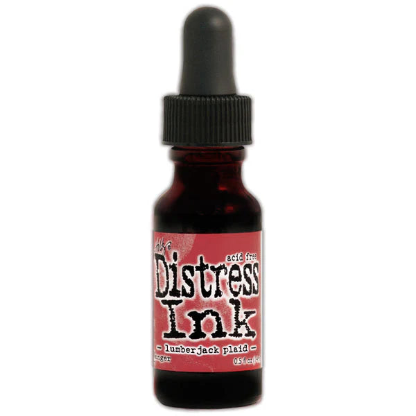 Lumberjack Plaid, 0.5oz - Distress Ink Series - Ranger - Tim Holtz