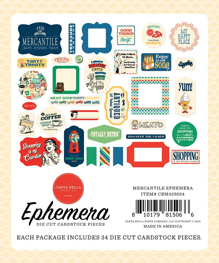 Mercantile Ephemera - Carta Bella