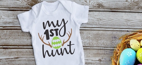 My First Hunt Onesie SVG Image File