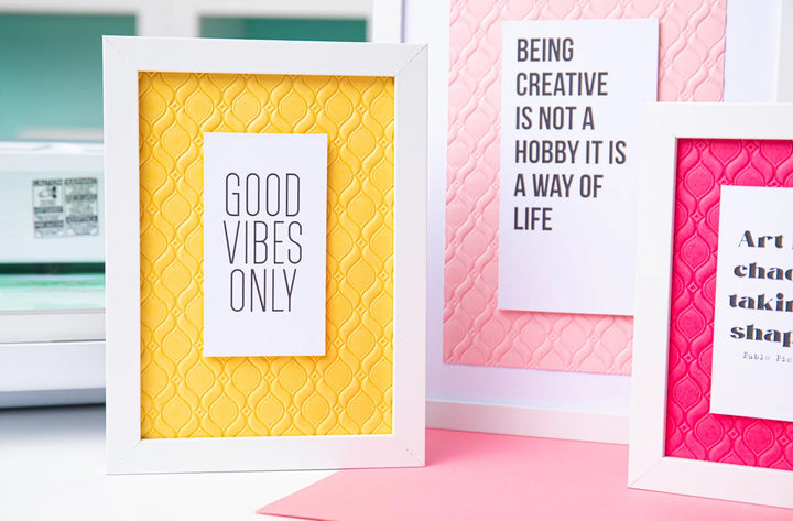 Ornate Repeat 3DTextured A5 Emboss Folder  - Sizzix