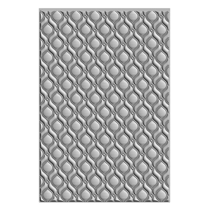 Ornate Repeat 3DTextured A5 Emboss Folder  - Sizzix