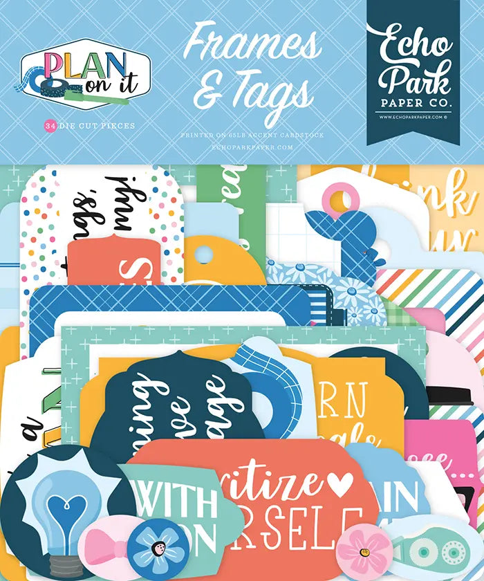 Plan On It Frames & Tags - Echo Park
