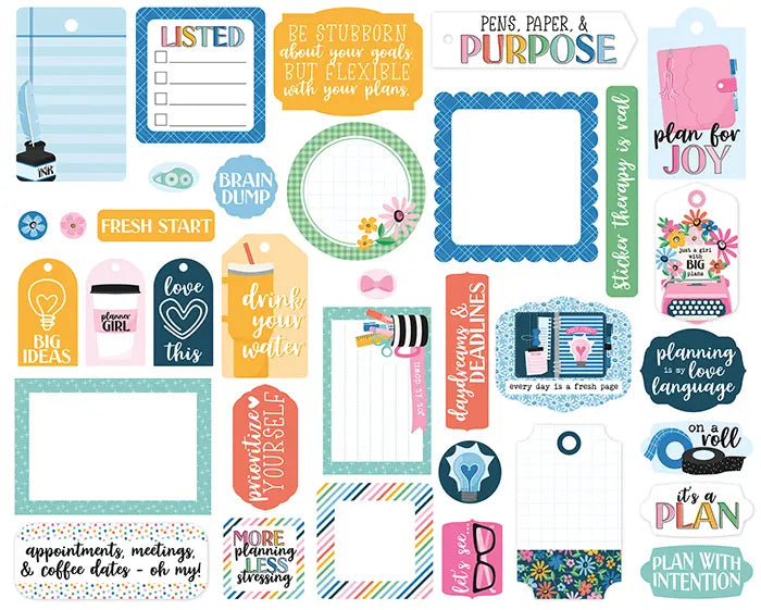 Plan On It Frames & Tags - Echo Park