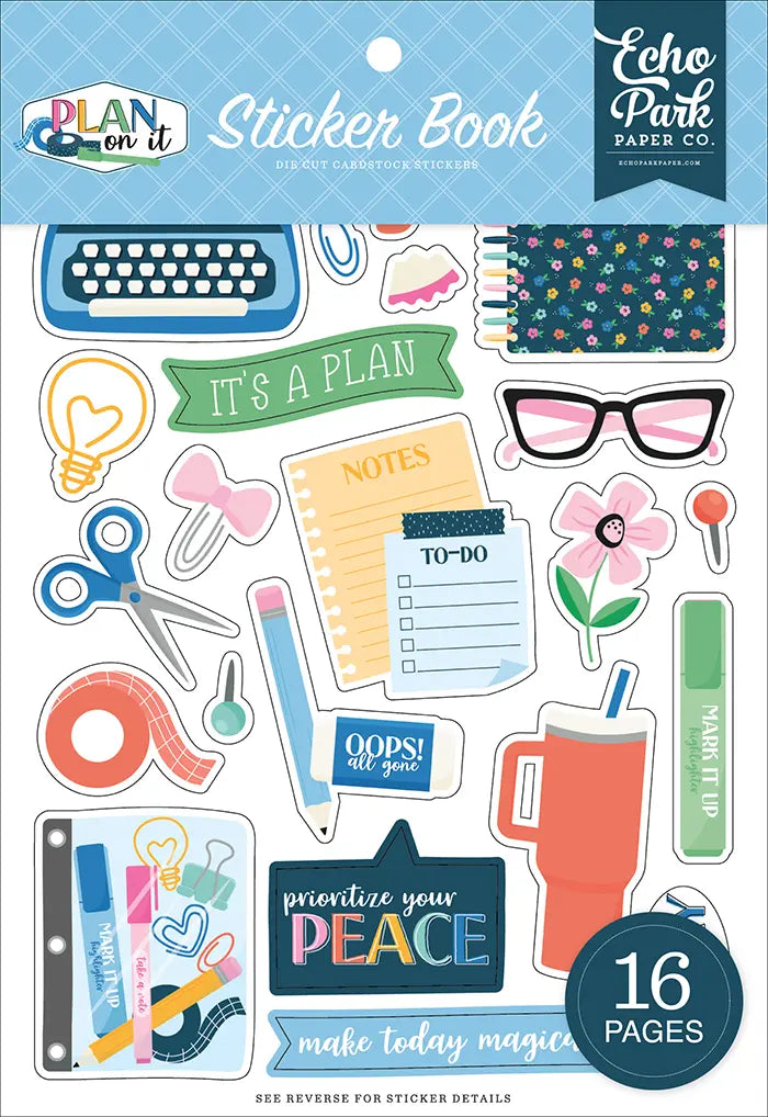 Plan On It Sticker Book - Echo Park