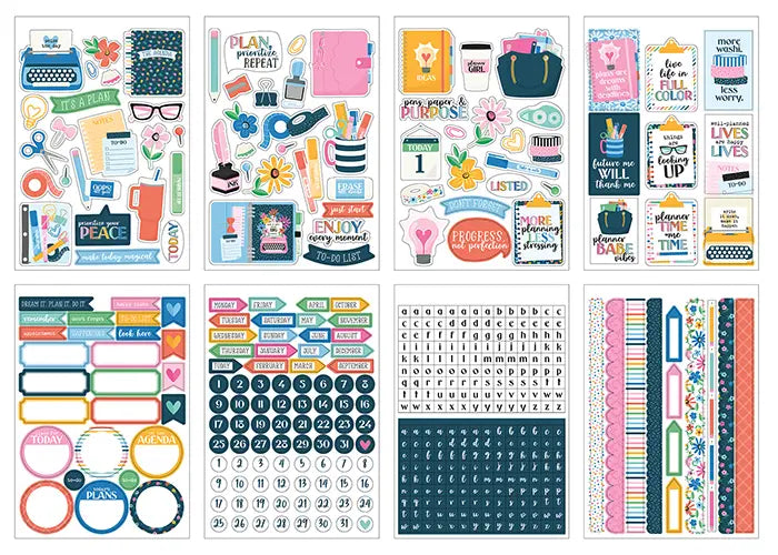Plan On It Sticker Book - Echo Park