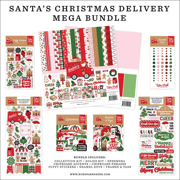 Santa's Christmas Delivery Mega Bundle - Echo Park