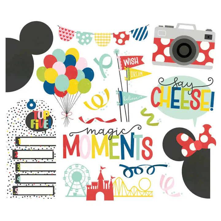 Say Cheese Magic Big Bits & Pieces - Simple Stories