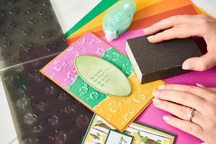 Serene Sophisticate 3-D Textured Impressions Embossing Folder by Stacey Park - Sizzix