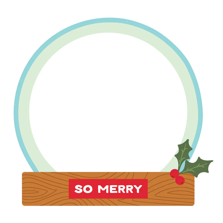 Snow Pine Lodge Chipboard Frames - Simple Stories