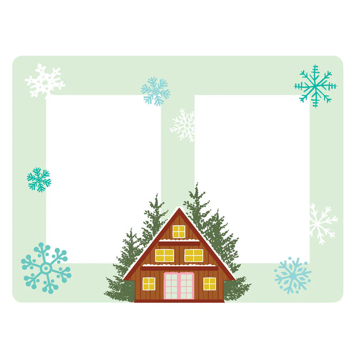 Snow Pine Lodge Chipboard Frames - Simple Stories