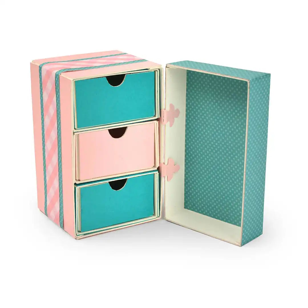 Stacking Drawer Box ScoreBoards XL Die by Eileen Hull - Sizzix