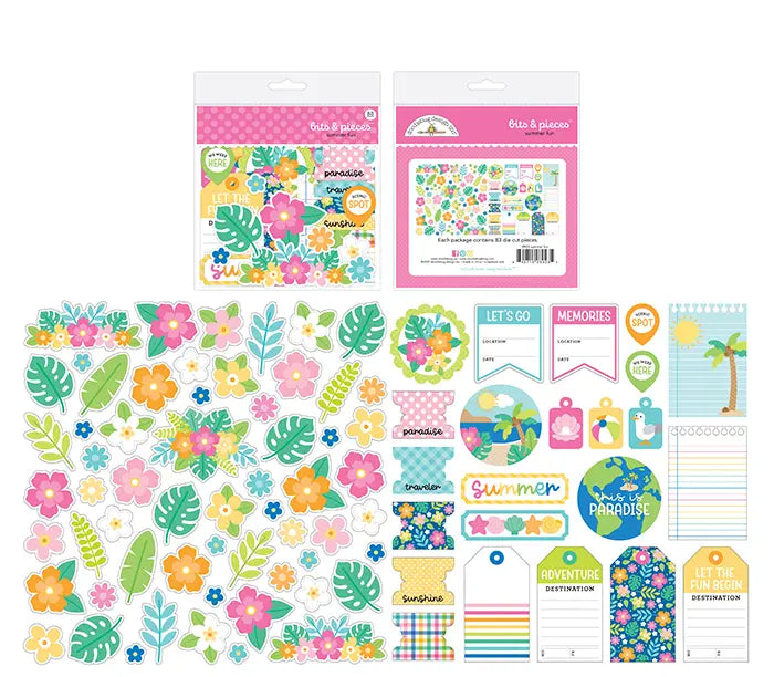 Summer Fun Bits & Pieces - Doodlebug