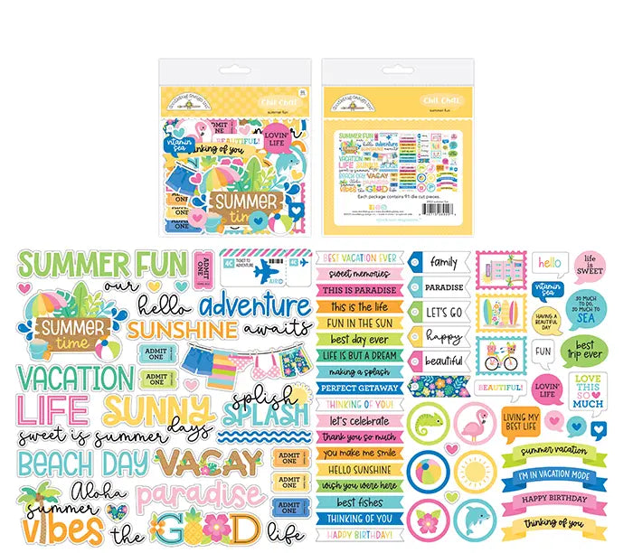 Summer Fun Chit Chat - Doodlebug