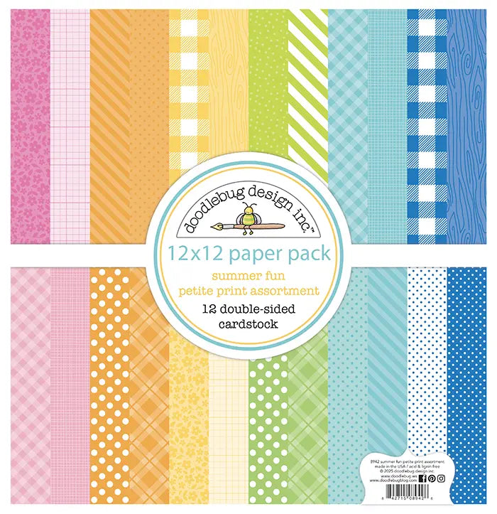 Summer Fun Petite Prints Assortment Pack - Doodlebug