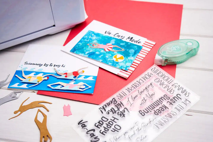 Synchronized Swimmers #2 Thinlits Dies by Catherine Pooler - Sizzix