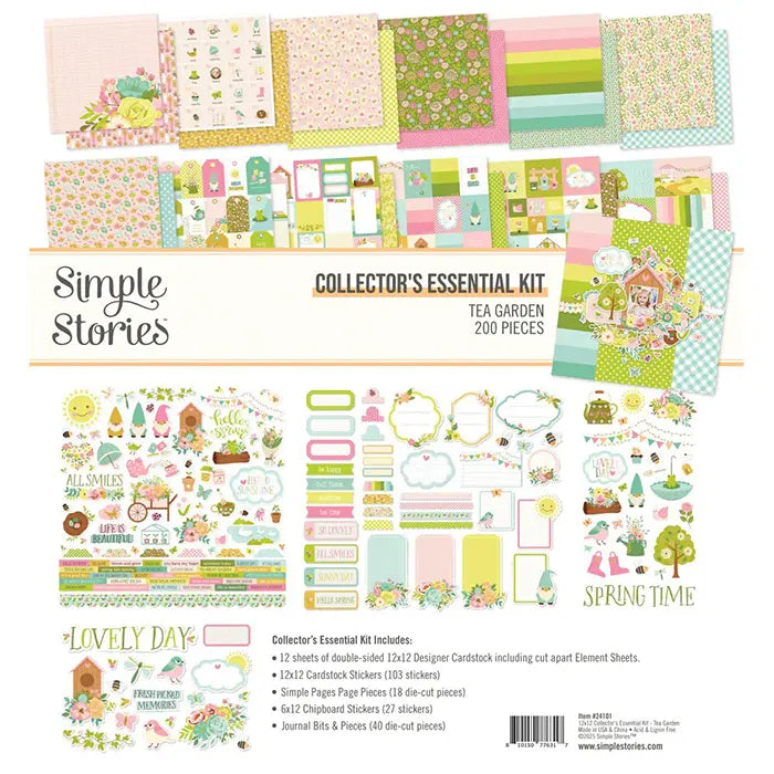 Tea Garden Collectors Essential Kit - Simple Stories