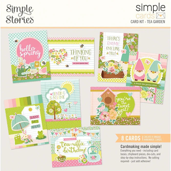 Tea Garden Simple Cards Card Kit - Simple Stories