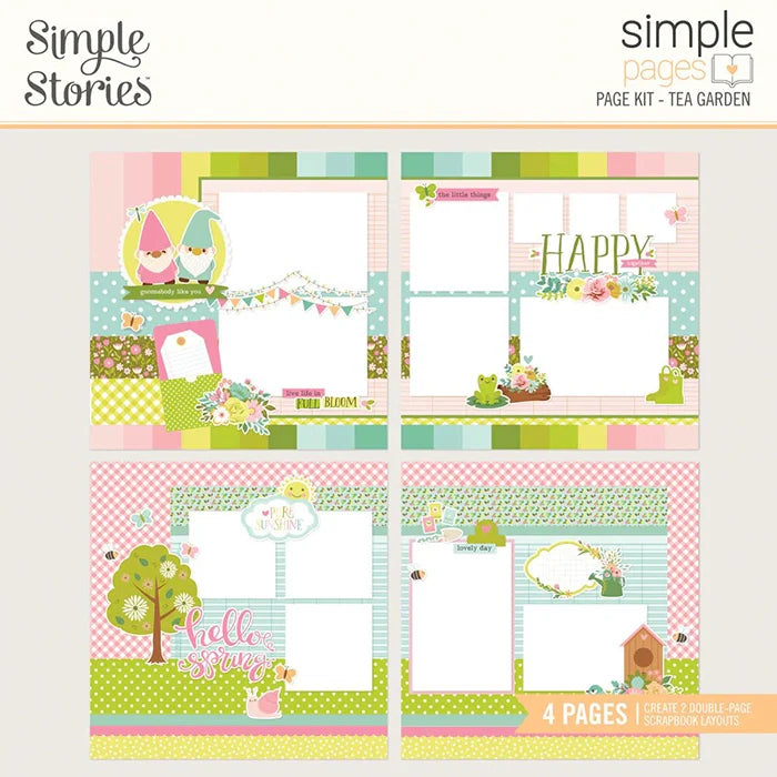 Tea Garden Simple Pages Kit - Simple Stories