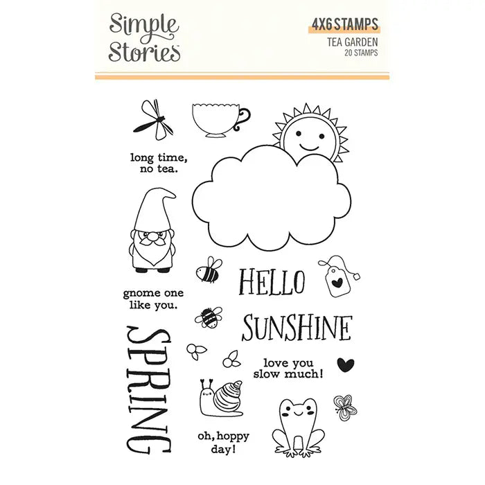 Tea Garden Stamps - Simple Stories