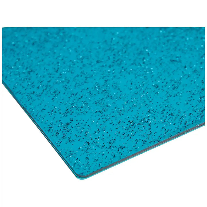 Teal w/ Glitter Accessory Cutting Pads, 6" x 6" - Stacey Park - Sizzx