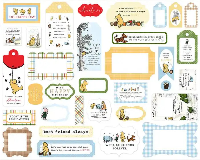 The House At Pooh Corner Frames & Tags - Echo Park