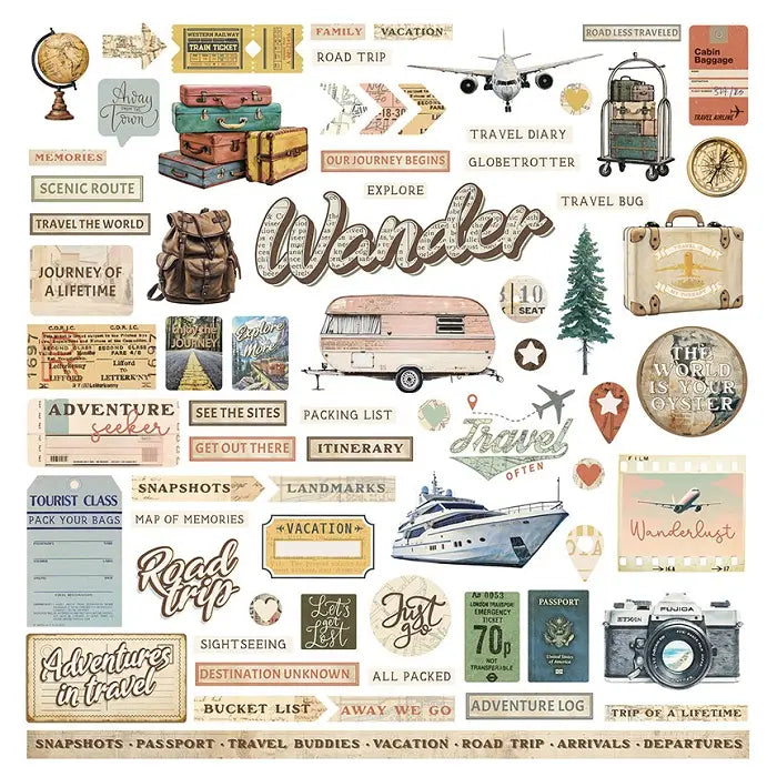 Travel Junque Stickers - PhotoPlay