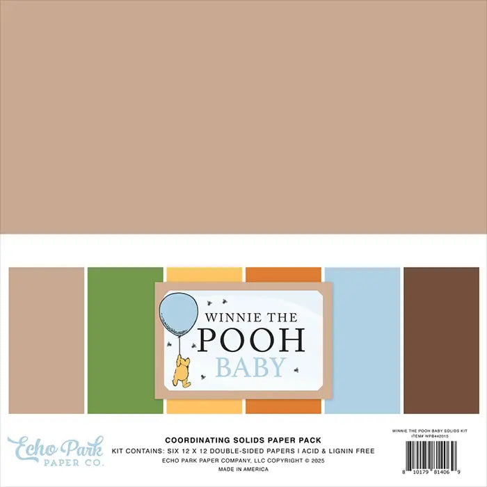 Winnie The Pooh Baby Solids Kit - Echo Park