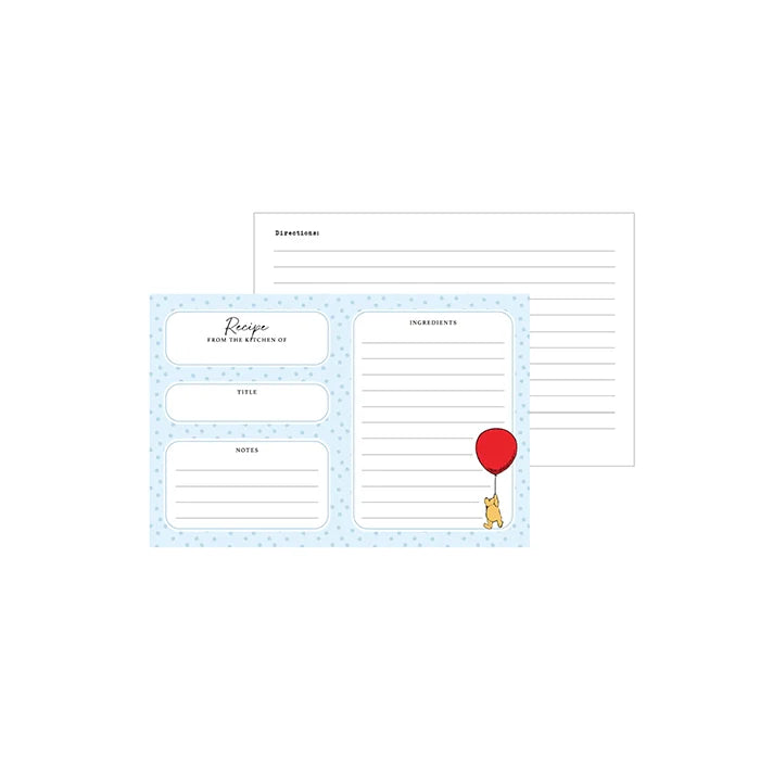 Winnie the Pooh Recipe Cards - Echo Park