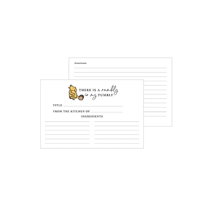 Winnie the Pooh Recipe Cards - Echo Park