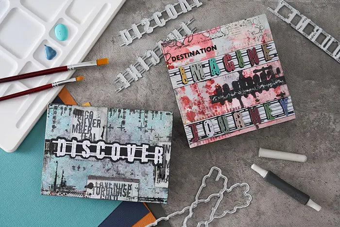 Word Wafers #1 Thinlits Die Set by Seth Apter - Sizzix