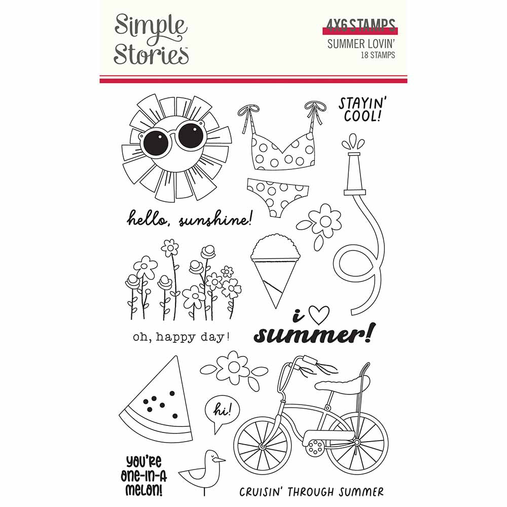 Summer Lovin' Stamps-Simple Stories