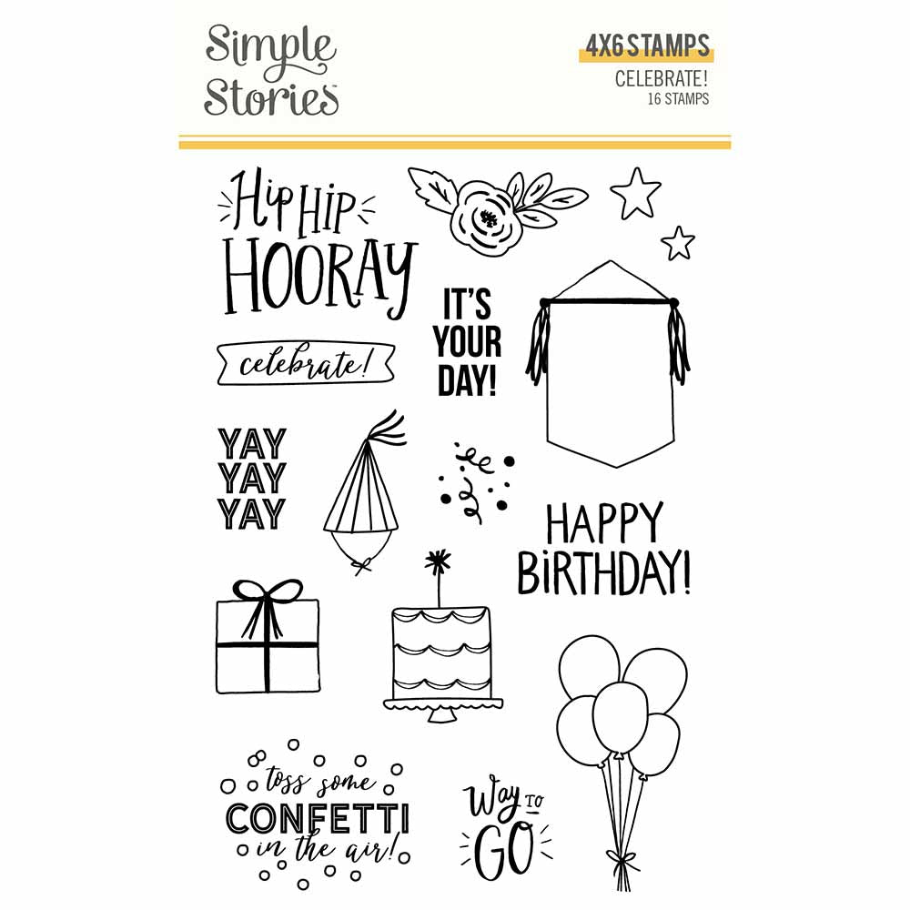 Celebrate! Stamps-Simple Stories
