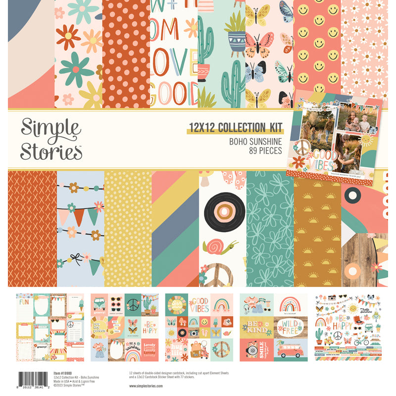Boho Sunshine Collection Kit - Boho Sunshine Collection - Simple Stories