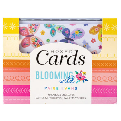 Boxed Cards - Paige Evans - Blooming Wild Collection - American Crafts