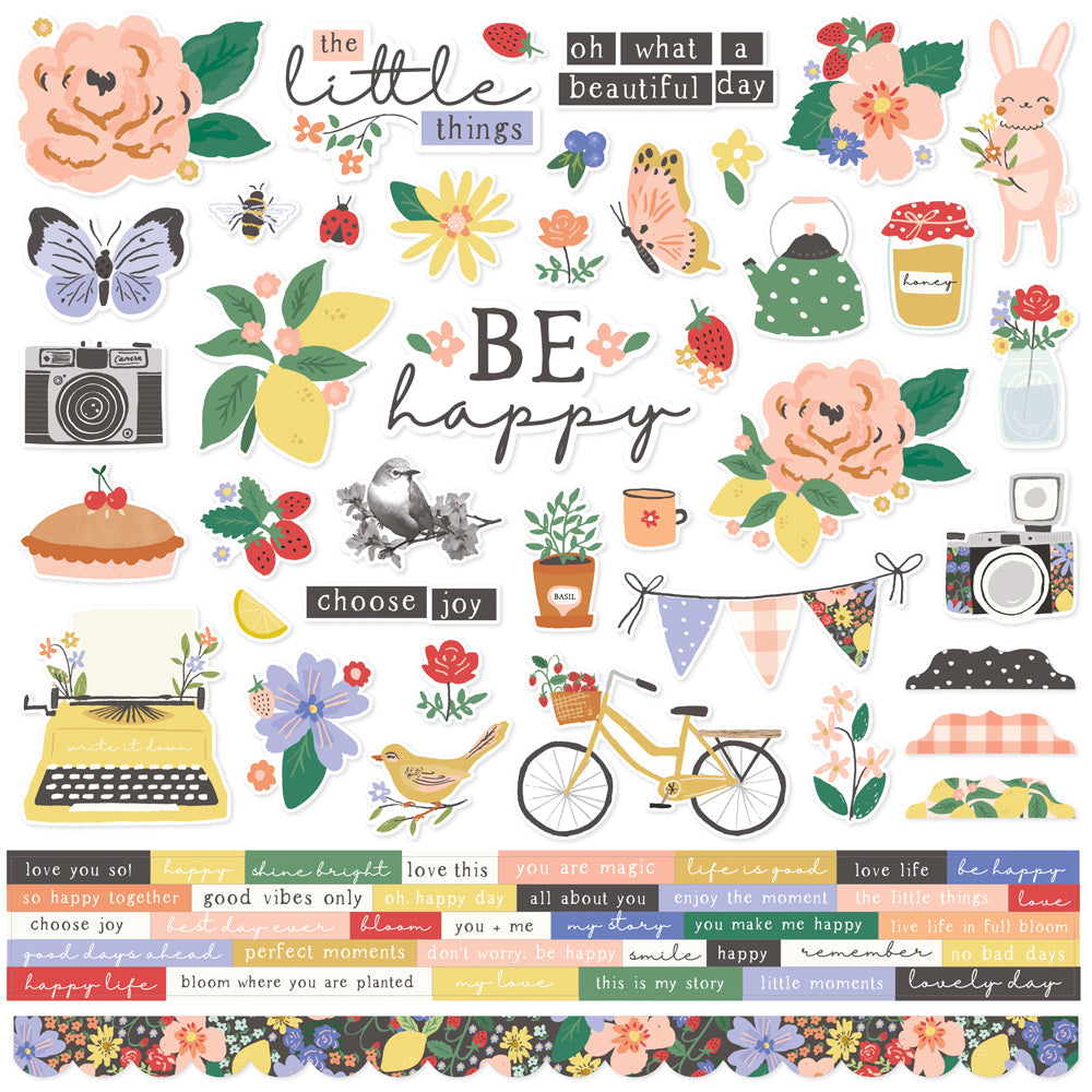 Cardstock Stickers- The Little Things - Simple Stories