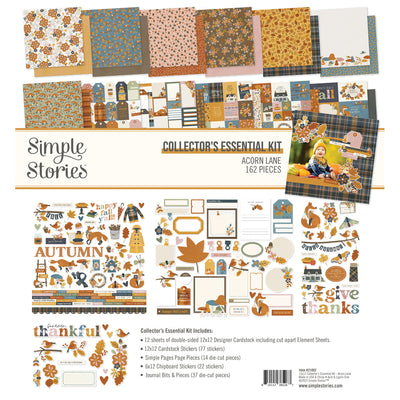 Acorn Lane - Collector's Essential Kit - Simple Stories