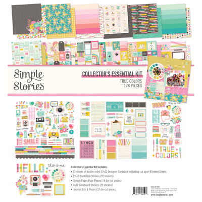 True Colors  Collector's Essential - Kit - Simple Stories