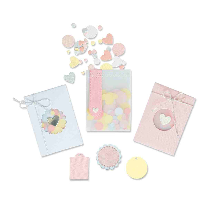 Confetti Pocket Thinlits Dies-Lisa Jones-Sizzix