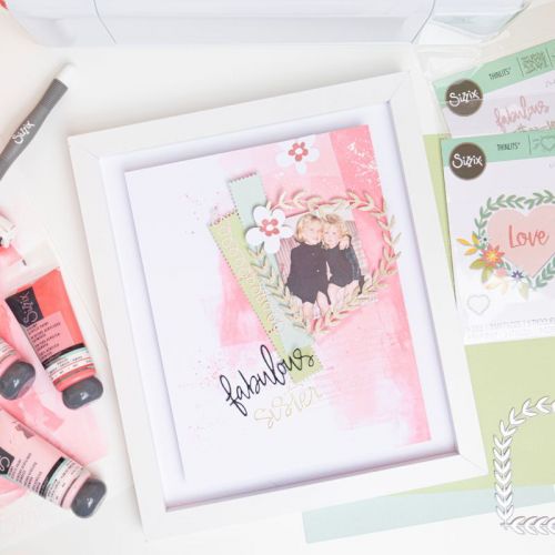 Hello Love Thinlits Die Set -  Sizzix