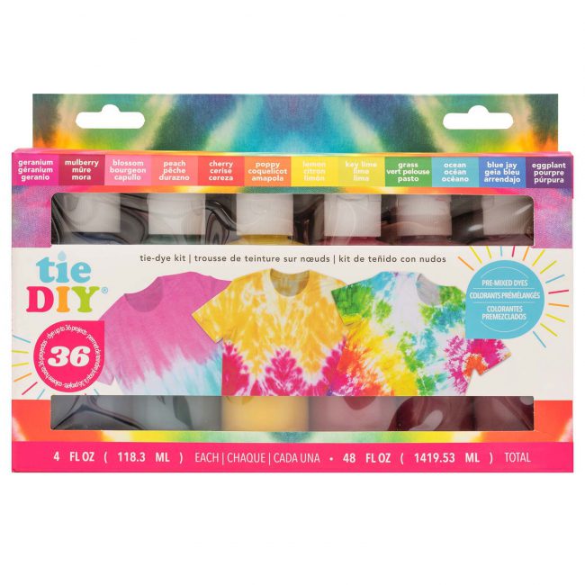 Vivid Tie DIY Kit, Medium-American Crafts